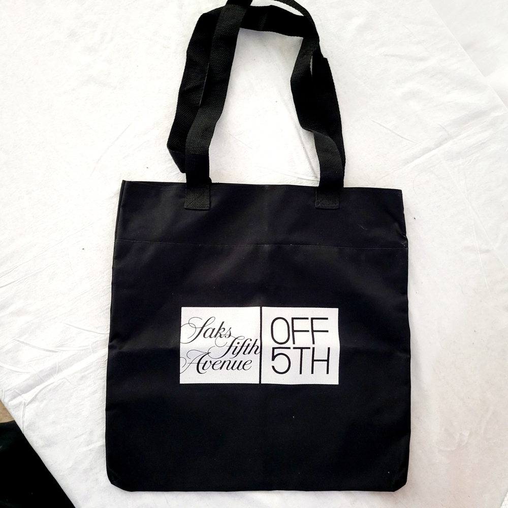 Saks Fifth Avenue Off 5th Black Tote Bag